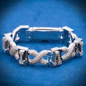 Juicx 10MM Custom Infinity Link Bracelet 14K Gold