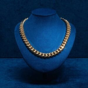 Juicx 14MM Cuban Link Chain 14K Yellow Gold