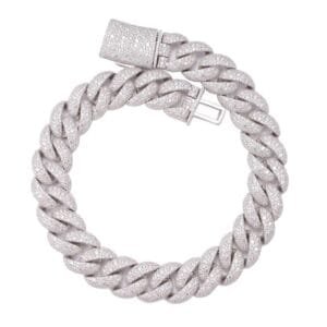 Juicx 20MM Cluster-Set Miami Cuban Link Chain 14K Gold