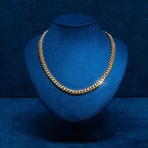 Juicx 8MM Cuban Link Chain 14K Yellow Gold