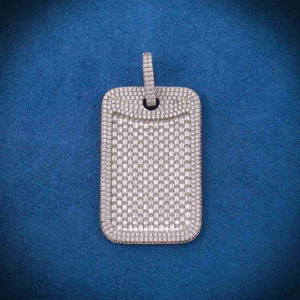 Juicx New Era Dog Tag Pendant 14K Gold