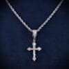 Juicx VVS Celtic Cross Pendant 14K Gold
