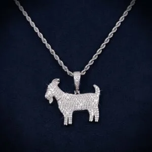 Juicx VVS Goat Pendant 14K Gold
