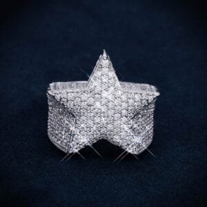 Juicx VVS Star Ring 14K Gold