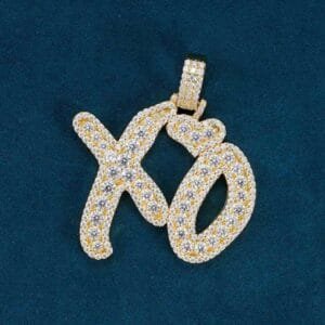 Juicx XO Necklace Pendant 14K Gold