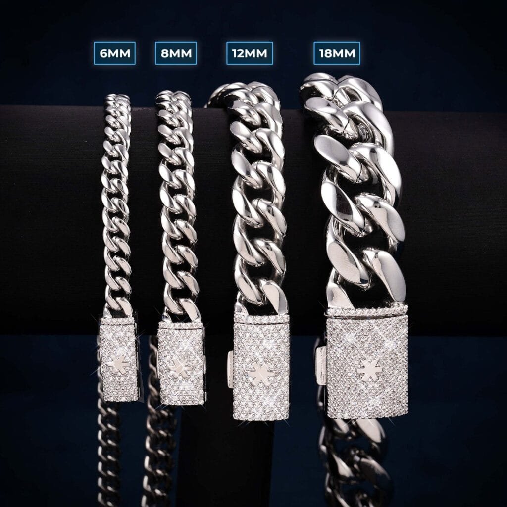 Juicx Cuban Link Bracelet with Iced Clasp 14K Gold (ALL SIZES)