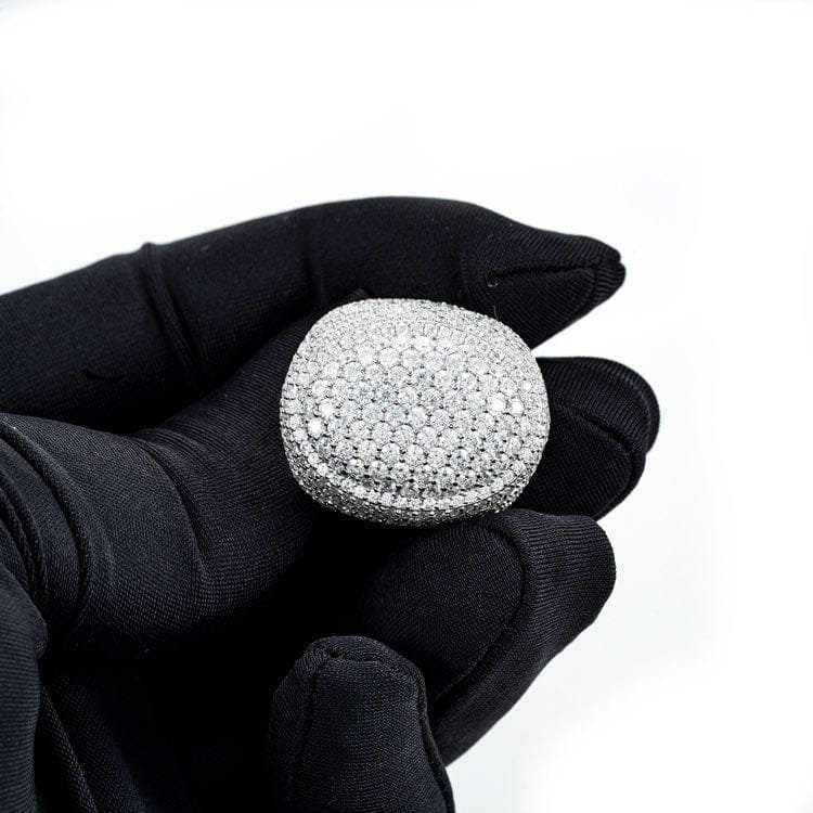 Juicx Moissanite Signet Ring 14K Gold